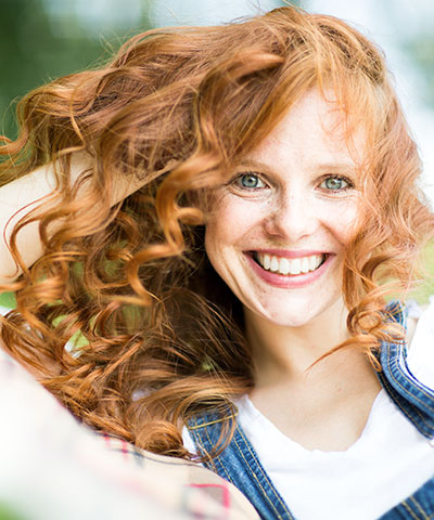 Glanzvolle Haare im Herbst